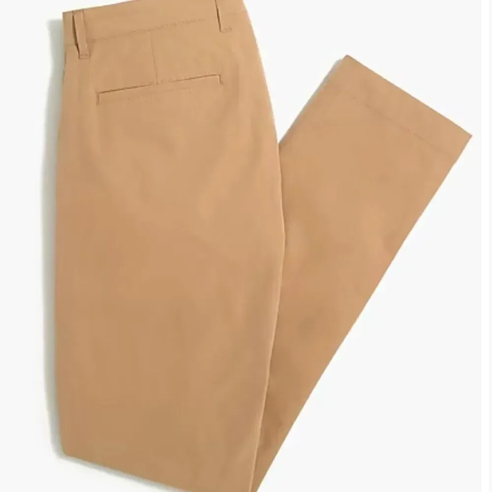 J. Crew Factory Slim-fit tech pant in Dark Khaki NWT
